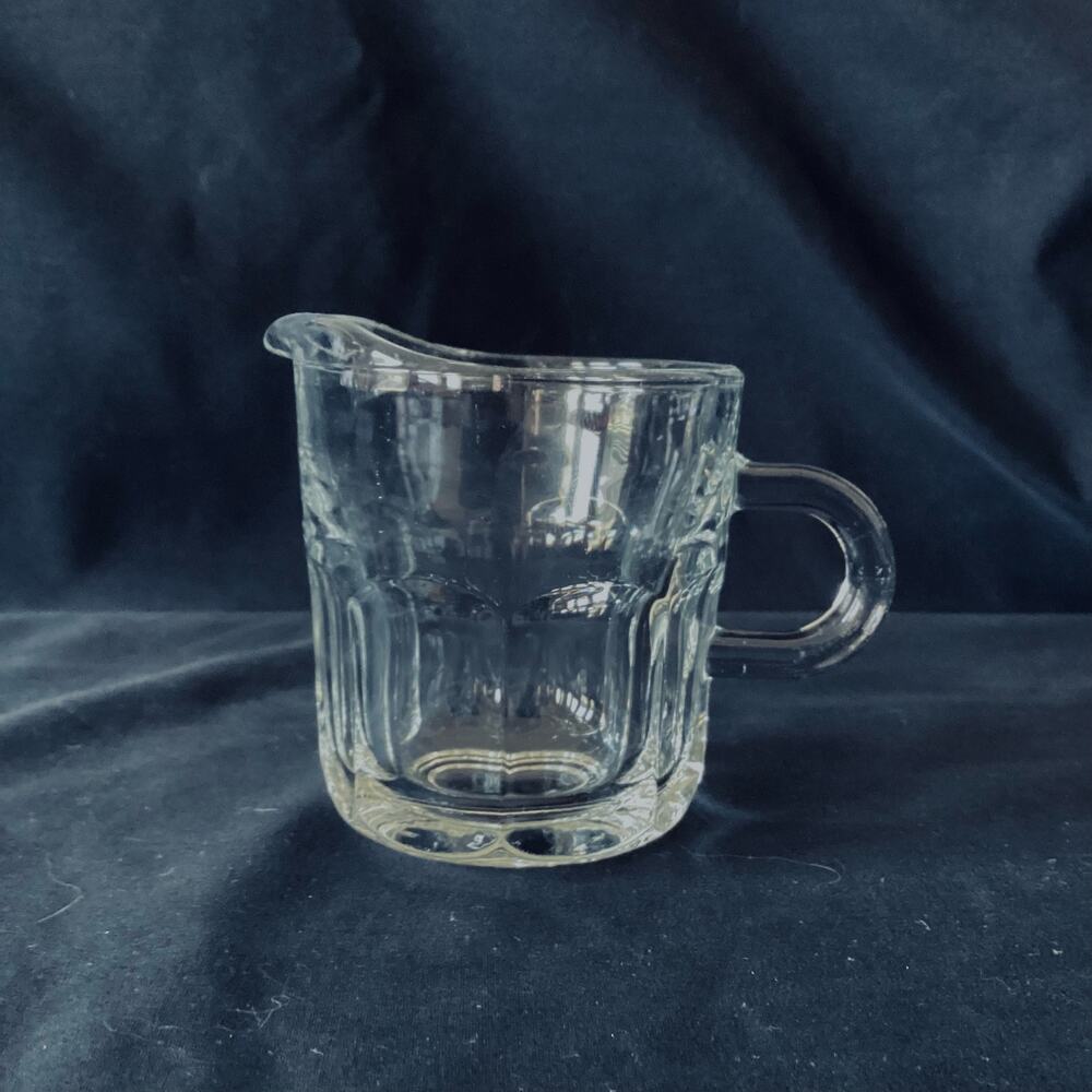 Miniature Clear Glass Beer Pitcher